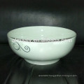 white porcelain rice bowl ceramic noodles bowl soup bowl